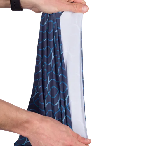 Elastic side seam